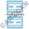 Conector de Diagn&oacute;stio Audi 4 pines